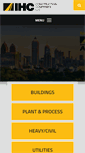 Mobile Screenshot of ihcconstruction.com
